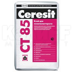 CT 85 25 кг Клей для плитки из пенополистирола (48шт/под) CERESIT
