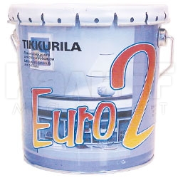 Краска водоэмульсионная EURO 2 глубоко матовая белая 
