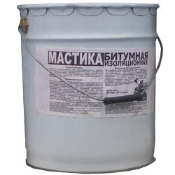 Мастика битумная МБИ-55, 17 кг