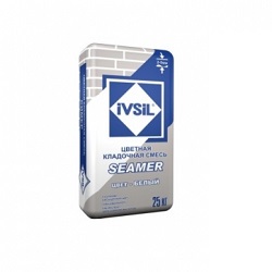 IVSIL SEAMER (25 кг.) цветная кладочная смесь для керамического, силикатного и клинкерного кирпича (48шт.\под.)