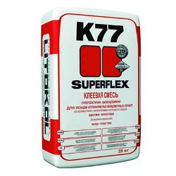 SuperFlex K77 - клеевая смесь, 25 кг (48шт/под)