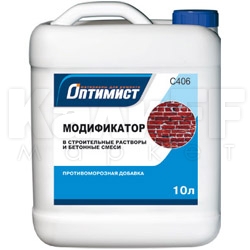 Модификатор в строительные и бетонные растворы (противомороз. добавка) "Оптимист",  С-406